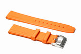 Orange Engineer I Fluorine Rubber Watch Strap