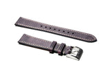 Prugna Roccia Leather Watch Strap