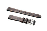 Tobacco Roccia Leather Watch Strap