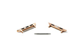 Set of Rose Gold Interchangeable Adapters for Apple Watch