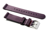 Violet Dawn 2-Piece Loop Seatbelt Watch Strap