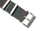 Zoruru Ribbed Nylon Watch Strap