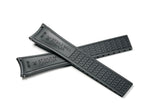 Black Curved CTS Rubber Strap