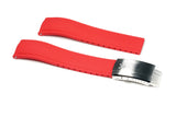 Red Textured CTS Rubber Strap