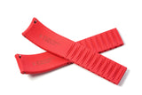 Red Textured CTS Rubber Strap