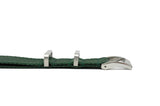 Pine Green Seatbelt Nylon Watch Strap (Classic Length)