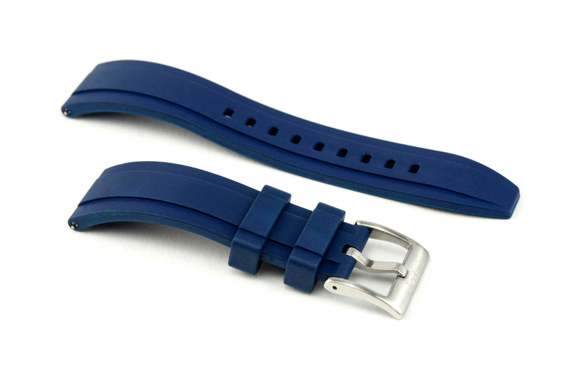 SMC Rubber - Blue Professional Fluorine Rubber Strap for Apple Watch