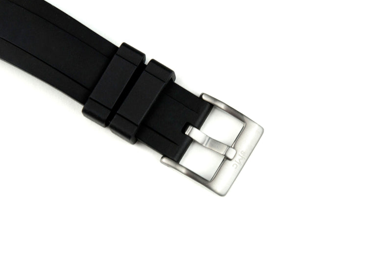 SMC Rubber - Black Professional Fluorine Rubber Strap for Apple Watch