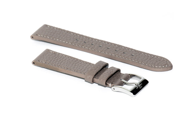 22mm Granite Dune Marbled Leather Strap (As-Is)