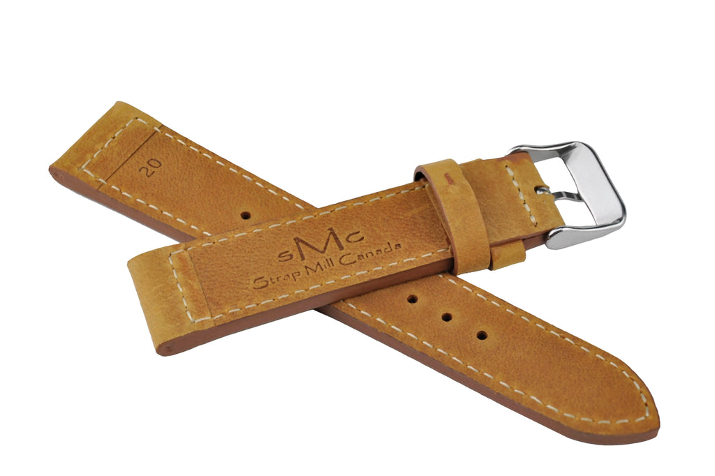 Crazy horse leather watch strap cheap