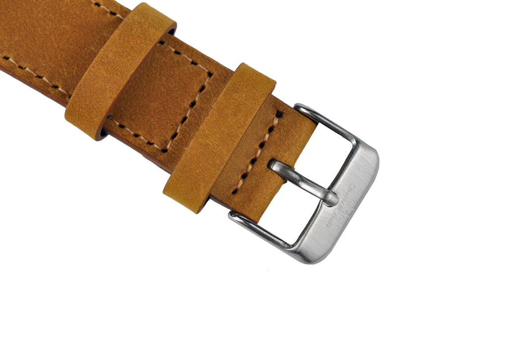 Crazy horse hotsell leather watch strap