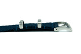 Blue Single Pass Seatbelt Watch Strap