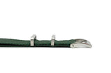 Pine Green Seatbelt Nylon Watch Strap