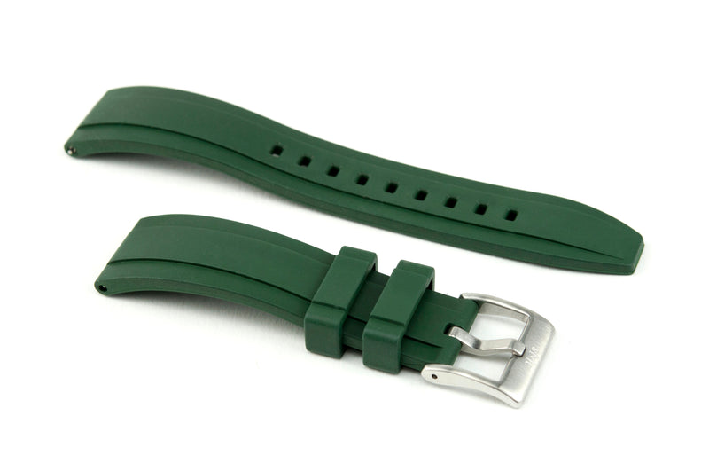 SMC Rubber - Green Professional Fluorine Rubber Strap