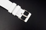 SMC Rubber - White Professional Fluorine Rubber Strap