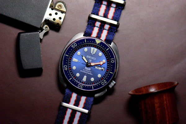 1950 Regatta Thin Seatbelt Nylon Watch Strap