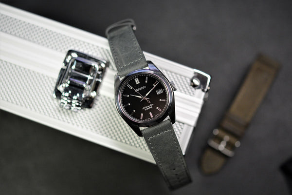 Ash Blue Crazy Horse Leather Strap (Clearance)