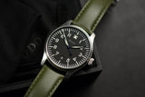 18/22mm Olive Italian Calf Leather Strap (Clearance)