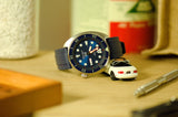 SMC Rubber - Blue Professional Fluorine Rubber Strap