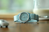 Powder Blue Nylon Watch Strap