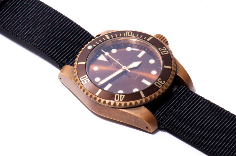 Space Black 2-Piece Nylon Watch Strap