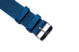 Ocean Blue 2-Piece Nylon Watch Strap