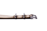 Khaki Thin Seatbelt Nylon Watch Strap