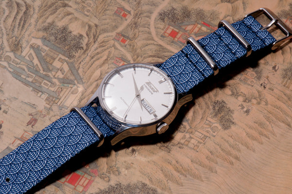 22mm Tidal Wave Nylon Watch Strap (Clearance)