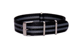22mm Bond Thin Seatbelt Nylon Watch Strap (Classic Length)