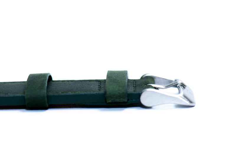 Forest Green Crazy Horse Leather Strap (Clearance)
