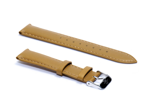 Mustard Italian Calf Leather Strap for Apple Watch
