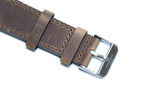 22mm Ash Grey Crazy Horse Leather Strap (Clearance)