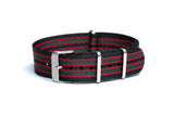 22mm 1964 Bond Thin Seatbelt Nylon Watch Strap (Classic Length)