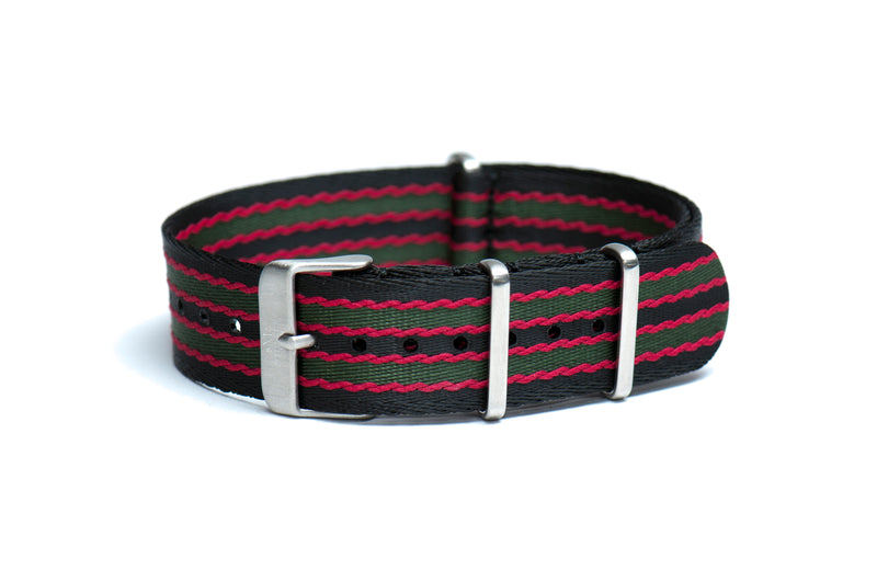 1964 Bond Thin Seatbelt Nylon Watch Strap