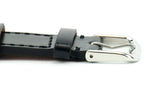 22mm Black Shell Cordovan Leather Strap (Clearance)