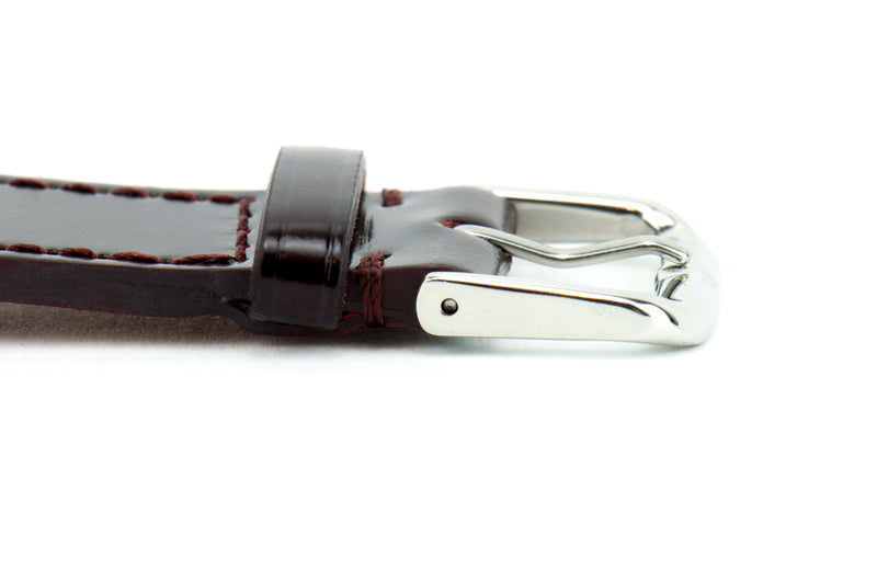 22mm Brown Shell Cordovan Leather Strap (Clearance)