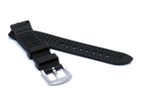 SMC Rubber - Black Basic Vulcanized Rubber Strap for Apple Watch