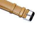 Mustard Italian Calf Leather Strap for Apple Watch