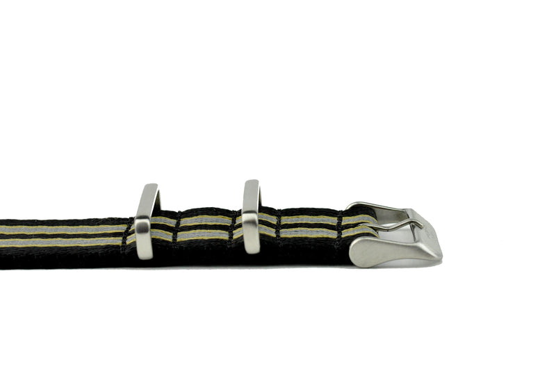 22mm No Time to Die Bond Thin Seatbelt Nylon Watch Strap