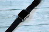 SMC Rubber - Black Basic Vulcanized Rubber Strap for Apple Watch