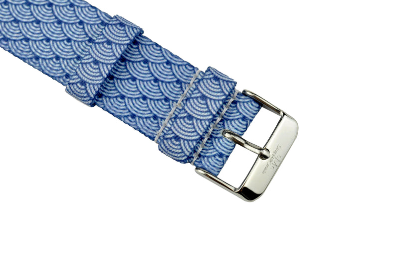 Tidal Wave 2-Piece Nylon Watch Strap