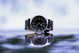 Vintage Black Leather Strap