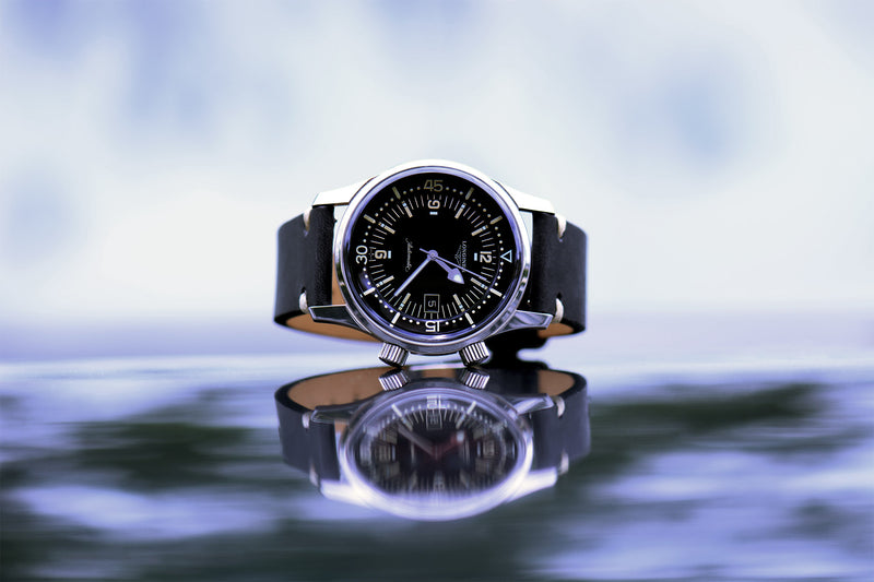 Vintage Black Leather Strap